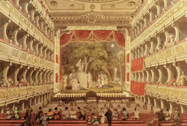 K.K. Hoftheater neben der Burg