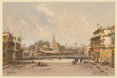 Straße in Bombay
