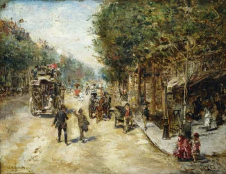 Die großen Boulevards, Paris