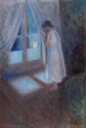 Das Mädchen am Fenster