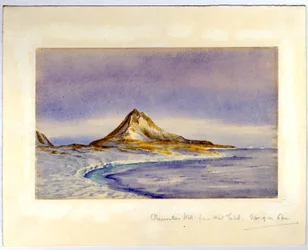 Observation Hill von Hut Point, 1911