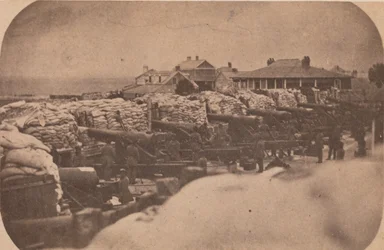 Die Evakuierung von Fort Sumter, April 1861, April 1861