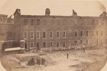 Die Evakuierung von Fort Sumter, April 1861