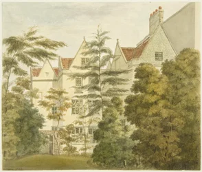 Rückseite von Dr. Estlins Haus, St. Michael