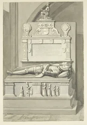 Denkmal für Sir Henry Newton und Lady Newton in der Kathedrale von Bristol