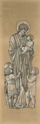 Christus segnet die kleinen Kinder