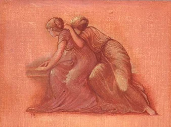 Figuren auf einem Balkon