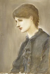 Porträt von Mrs. William J. Stillman, geb. Marie Spartali