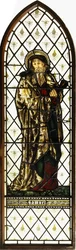 Der Prophet Samuel, von Morris & Co, 1868