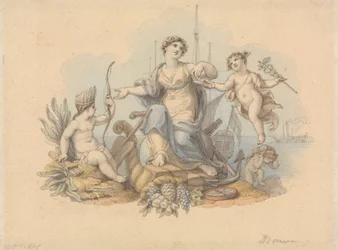 Allegorie der Seehandels