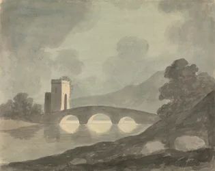 Brücke und Turm