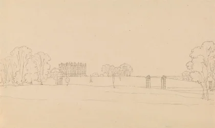 Fernsicht auf Easton Neston, Northants