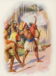 Illustration für Masterman Ready von Captain Marryat