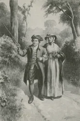 Seltene Kate Blake und ihr William