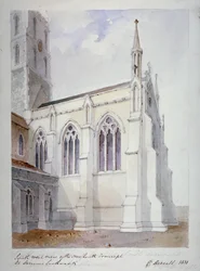 Southwark Cathedral, London, 1831