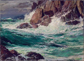 Stürmische See, 1923