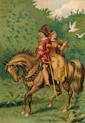 Aschenputtel und der Prinz, 1901