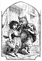 Schneeweißchen und Rosenrot, 1901