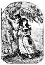 Die alte Frau im Wald, 1901