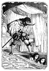 Die Schuhe, die zu Stücken getanzt wurden, 1901