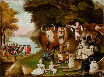 Das friedfertige Königreich, um 1833