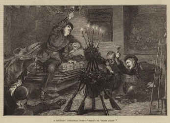 Ein Weihnachtsbaum für Soldaten, Prost auf 