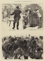 Skizzen in Scarborough