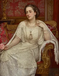Porträt von Lady Edith, Ehefrau von Henry, 7. Herzog von Northumberland