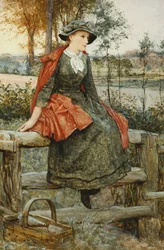 Der rote Umhang, 1883