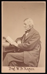 Porträt von William Barton Rogers 1804-1882, zwischen 1866 und 1873
