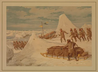 Polarskizzen. Auf dem nördlichen Marsch, 8. April