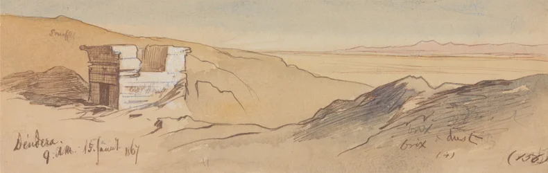 Dendera, 9:00 Uhr, 15. Januar 1867