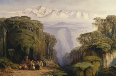 Kangchenjunga von Darjeeling