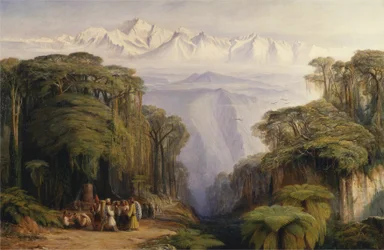 Kangchenjunga von Darjeeling