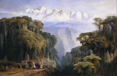 Kinchenjunga von Darjeeling