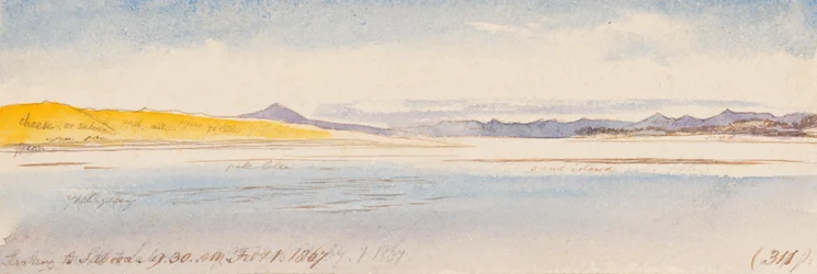 Blick nach Sabooa; 9:30 Uhr, 1. Feb. 1867 (311)