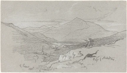 Bergblick von Antrodoco