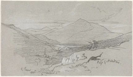Bergblick von Antrodoco