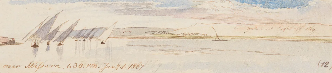 In der Nähe von Massara; 13:30 Uhr, 1. Jan. 1867