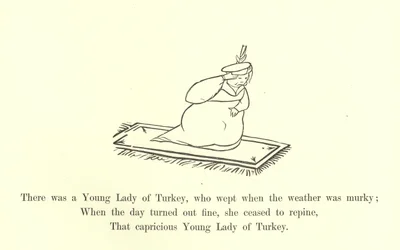 Es war eine junge Dame aus der Türkei, die weinte, wenn das Wetter trübe war