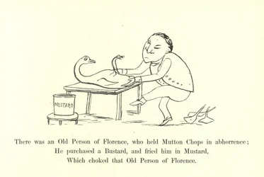 Es war ein alter Mann aus Florenz, der Hammelkoteletts verabscheute