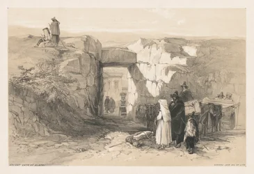 Ansichten von Rom und seiner Umgebung: Altes Tor von Alatri