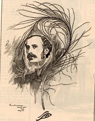 Karikatur von Ellis Ashmead-Bartlett