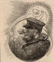 Karikatur von Thomas Brassey