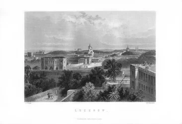 Lucknow, Indien, 1893