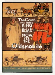 Werbung für Oldsmobile