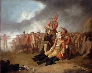 Der Tod von General Wolfe