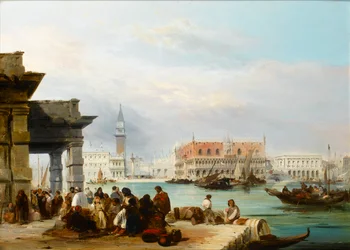 Der Mollo von der Dogana, Venedig