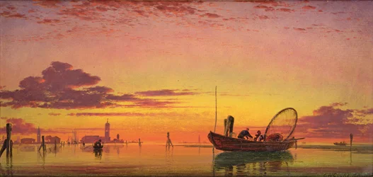 Mazzorto auf der Lagune, Venedig, 1864