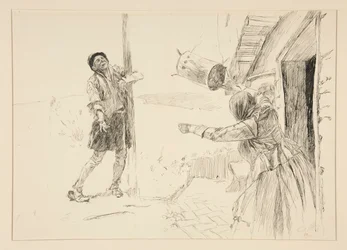 Christopher Sly, Illustration für Einleitung, Szene ii, Der Widerspenstigen Zähmung